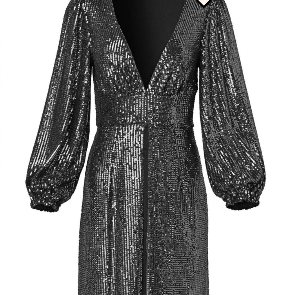 Venus Sequin Maxi Dress Top